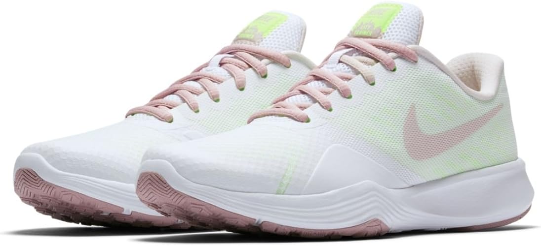 Amazon ナイキ Nike ウイメンズ シティ トレーナー ホワイト デザートサンド ムーンパーティクル ボルトグロウ 104 104 25 0cm Nike ナイキ シューズ バッグ