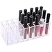 Acrylic Lip Gloss Makeup Organizer by Lime beauty 24 Spaces - Clear