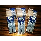 3 x SETS Harrows Clic - Clear - Shaft/Flight System (Short-23mm)