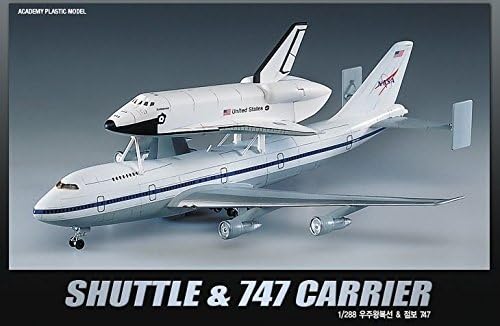Academy 1/288 Plastic Model Kit Space Shuttle & NASA Transport 12708 NIB /item# G4W8B-48Q52062