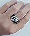 Trendy Wide Stainless Steel Celtic Band Thumb Ring for Men Manly Vintage Punk Biker Jewely Size 7