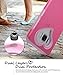 Vena Galaxy S8 Case, [vLove][Heart-Shape | Dual Layer Protection] Hybrid Bumper Cover for Samsung Galaxy S8 (Hot Pink/Rose Pink)