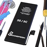 ScandiTech Battery Model iP5S-5C - Replacement Kit with Tools, Adhesive & Instructions - New 1560 mAh 0 Cycle Battery - Repair Your Phone in 15 min - 1 Year Warranty