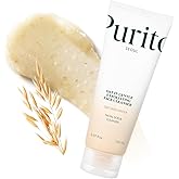 Purito Oat Exfoliating Facial Polish Cleanser - Hydrating Daily Face Wash with Gentle Scrub Clay Pore Minimizing Panthenol, Oat Seed Water Vegan, Non-comedogenic Korean Skin Care 5.07 fl.oz