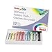 Pentel Arts Oil Pastels, 12 Color Set (PHN-12)