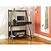 Bush Furniture Alamosa Ladder Desk in Classic Black