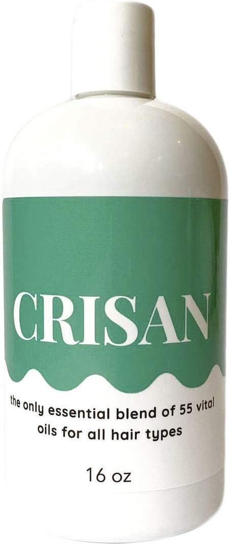 CRISAN Extreme Hair Strengthening Oil, 16 oz, 55 Organic Vegan Essential and Carrier Oils, Thicken, Grow