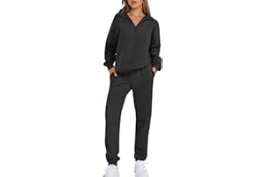 Prinbara Women 2 Piece Outfits Sweat Set 2024 Winter Oversized Sweatshirts Jogger Sweatpants Lounge Sets Fall Tracksuit