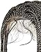 LiyaHair Braided Wigs Braids Lace Front Wig Fully Hand Tied Synthetic Braided Hair Hand knitting 24inch with Baby Hair for Black Women