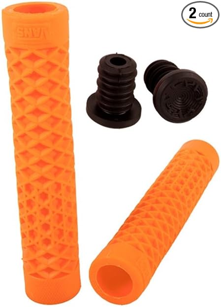 orange bmx grips