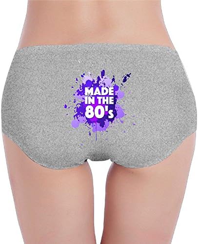 COOLSHEN Underwear Cool Made In The 80's Print Womens Briefs Treasures Small