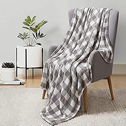 BEDELITE Fleece Throw Blanket for Couch Sofa