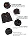 ZITY Men's Polo Shirt Cool Sweat-Wicking Color Block Short Sleeve Sports Golf Tennis T-Shirt