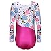 DAXIANG Leotards for Girls Gymnastics Long Sleeve Gymnastics Leotard for Girl Dance Clothes 9-10Years