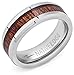 TUNGSTEN KOA RING - “Holds the SECRETS OF how to get double takes from your SIGNIFICANT OTHER!”
