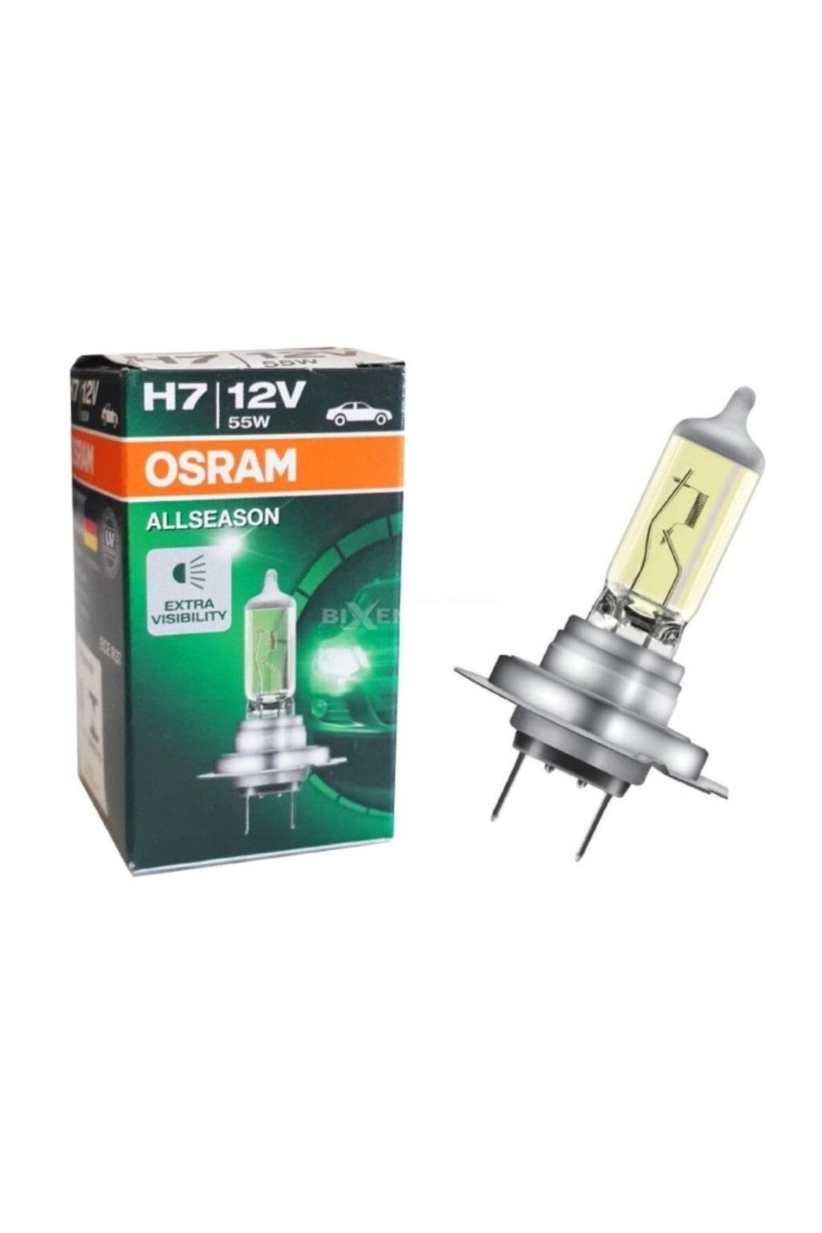 OSRAM OALS7 Halogen ALLSEASON 64210ALL PX26d 55W 12V H7