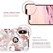 iPhone X Case, iPhone X Marble Case, BENTOBEN Shiny Rose Gold White Marble Design Slim Drop Proof 2 in 1 Hybrid Hard PC Flexible TPU Anti Slip Protective Phone Case for iPhone X - Rose Gold Marble