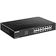 D-Link 16-Port Gigabit Smart Managed Switch | 16 GbE Ports |L2| VLANs | Cable Diagnostics | Web Managed | Desktop or Rackmount | Fanless | NDAA Compliant | Lifetime Warranty (DGS-1100-16V2)