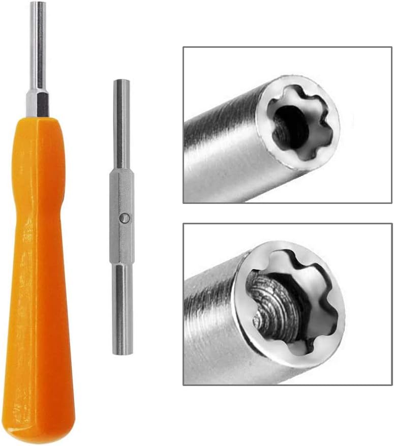 Cemobile Gamebit Screwdriver 4.5mm 3.8mm, Double-End Bit Security Gamebit Screwdriver Kit for Opening NES SNES, N64, GameBoy