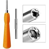 Gamebit Screwdriver, EMiEN 4.5mm 3.8mm Gamebit Screwdriver,Double-End Bit Security Gamebit Screwdriver Kit For Opening NES,SN