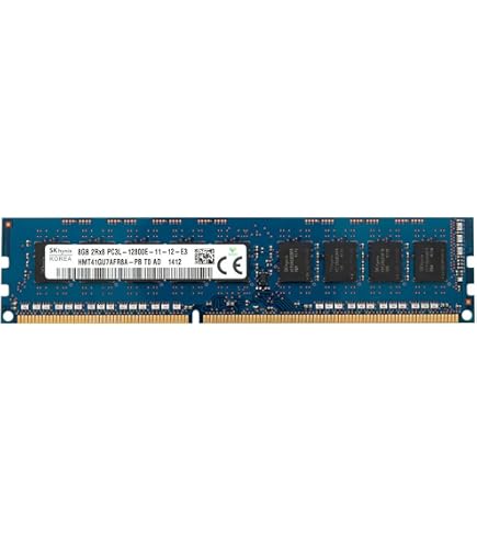 HYNIX 8GB DDR3 PC3-12800 1600MHz ECC REGISTERED CL11 1.5V DUAL