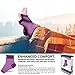 SB SOX Plantar Fasciitis Relief Socks – Ankle Brace Compression Sleeve – Arch Support for Foot Pain, Swelling, Heel Spurs – Foot Brace for Achilles Tendonitis Relief, Injury Recovery (Purple, Large)