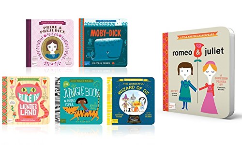 The Classic Baby Lit Collection Boxed Set - Romeo & Juliet, Wizard of Oz, Sherlock Holmes, Pride & Prejudice, Moby Dick, Jane Eyre, Alice in Wonderland, Jungle Book