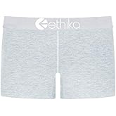 Ethika Girl's Modal Staple Brief | Light Heather