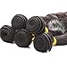 JINREN Brazilian Virgin Hair Body Wave Hair Weave 3 Bundles Full Head Set Unprocessed Virgin Human Hair Weave Natural Black 10-28inch (18inch 20inch 22inch)