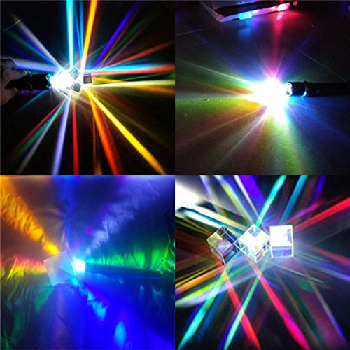 1pcs Blue Cube Prism Laser Beam Combiner for 405nm-450nm Blue Laser Diode