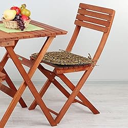 Ambesonne African Chair Seating Cushion Set of