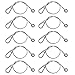 10 Pack Stage Light Safety Cables 66 Pound 11.8