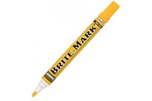 DYKEM Brite-Mark Medium Tip Paint Marker, Yellow