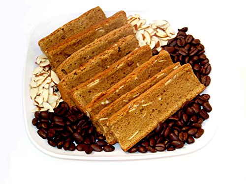 Irene's Bakery All Natural Fat Free Coffee Amaretto Biscotti