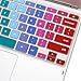 GMYLE(R) Rainbow Silicon Keyboard Cover (US Layout) for Samsung ARM 11.6