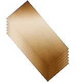 Brass Shim Stock Assortment - 6" Length x