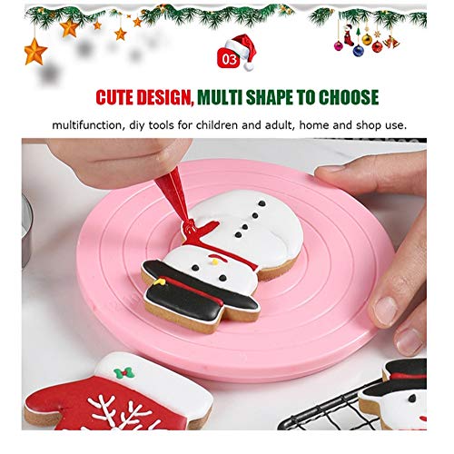 SIHUAN 9PCS Christmas Cookie Cutters Set, Winter Christmas Metal Cookie Cutters with Snowflake, Snowman, Christmas Tree, Candy Cane Cookie Cutters and More