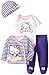 Hello Kitty Baby Girls' 4 Piece Set, Multi, 3 Months