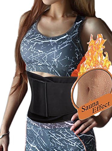 2017 Best Waist Trainer Belt for Men and Women - Body Shaper Belt for an Hourglass Shaper(S, BLACK)