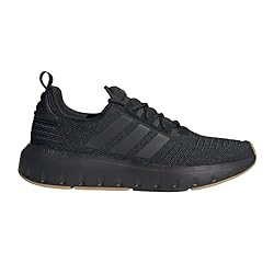 adidas Mens Swift Run23 Core Black/Core Black/Gum 4