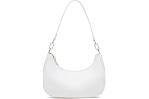 SYXLCYGJ Women's Shoulder Bag Cute Hobo Purse Vintage with Zipper Pocket - Lightweight Underarm Clutch Purse for Daily Use