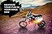 Superrio 49CC 2-Stroke Gas Power Mini Dirt Bike Dirt Off Road Motorcycle (RED)