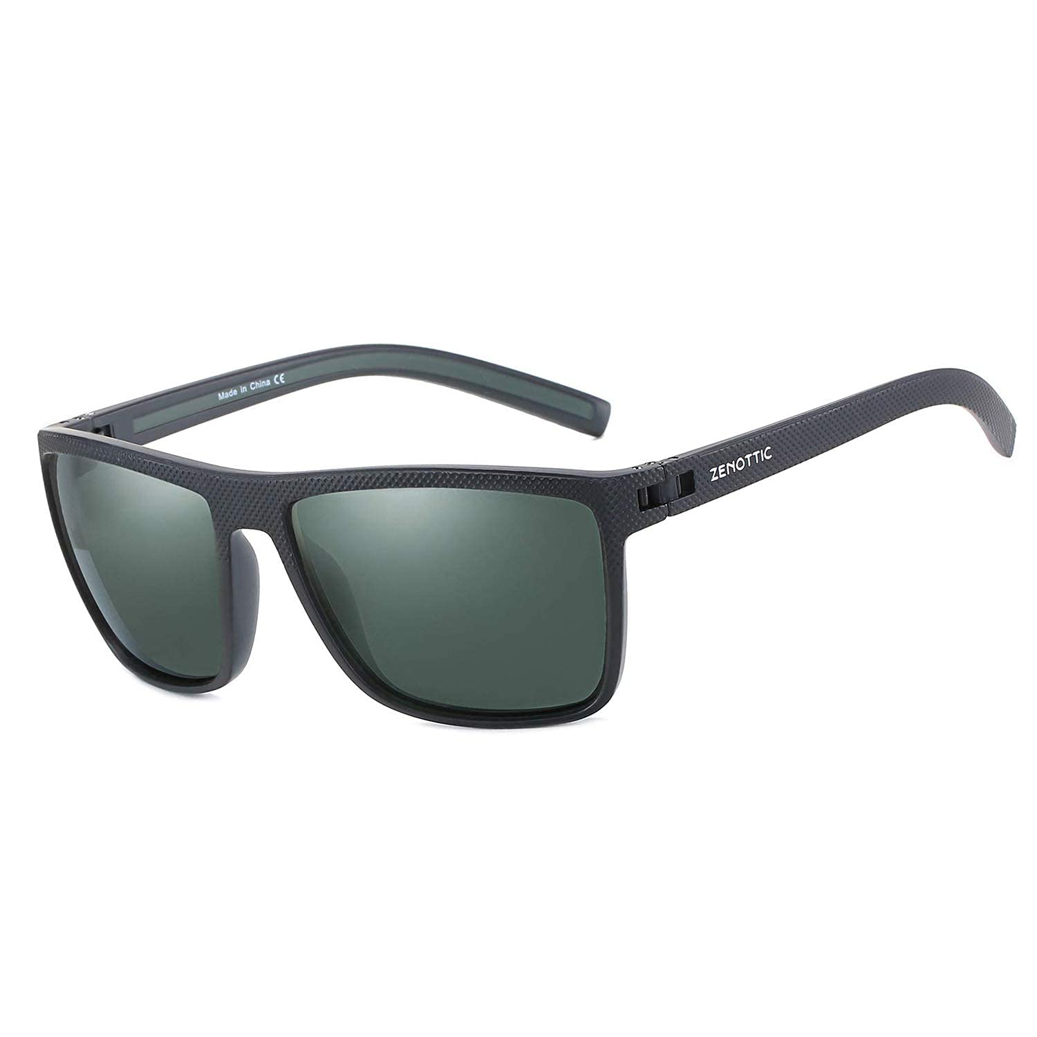 Photo 1 of ZENOTTIC Polarized Sunglasses for Men Lightweight TR90 Frame UV400 Protection Square Sun Glasses