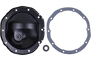 MOTOKU Rear Axle Differential Cover and Gasket Magnet for Chevy for GMC Pickup Truck Van Silverado Suburban 1500 Tahoe Blazer S10 Jimmy Sonoma Yukon Escalade 1999-2008 w/ 8.5" or 8.625 in Ring Gear