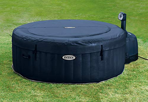 Intex Pure Spa Plus – 4 Personen Bubble Therapy Whirlpool mit aufblasbaren Kopfstützen und LED-Spa-Licht – Bild 8