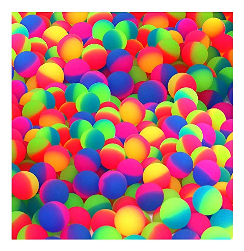 Toysery 24 Two Tone Bouncing Balls | Endless Fun | Classic Toy for Kids | Bounce Extra High | Light in Weight | Bright Colour | Great Elasticity | Best Idea to Gift Children - Thumbnail 4