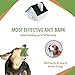 Super 2018 VERSION Bark Control Outdoor Ultrasonic Bark Deterrent Training Barking Behavior Safe for All Size Dogs Effective Range 50 Feet (Black)