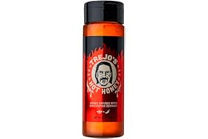 Trejo's Tacos Hot Honey | Sweet and Spicy Honey Hot Sauce | Infused with Chili Pepper Extract | Great for Topping or Dipping Sauce for Oatmeal, Ice-Cream, Fried Chicken & Bbq - Pure and Gluten Free | Authentic Creation by Trejo's Tacos - Pack of 1