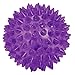 Universal Specialties Light Up Flashing Spiky Ball Bundle - Purple Blue Green 3 Pack
