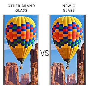 NEW'C 2 Pezzi, Vetro Temperato per Oppo Reno Z, Oppo R15X, Pellicola Prottetiva Anti Graffio, Anti-Impronte, Senza Bolle… - immagine 7